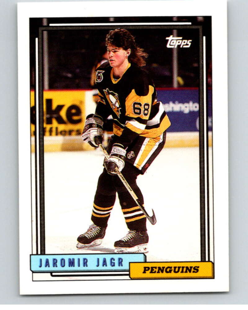 1992-93 Topps #24 Jaromir Jagr  Pittsburgh Penguins  V66591 Image 1