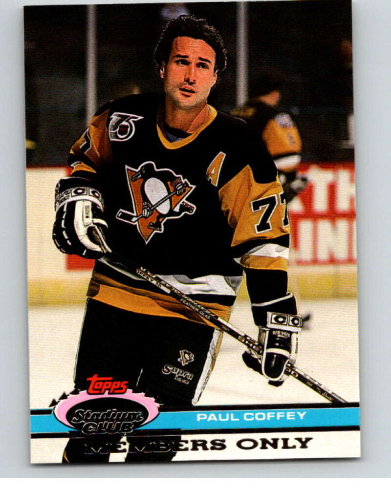 1991-92 Topps Stadium Club Members Only #40 Paul Coffey   V66675 Image 1