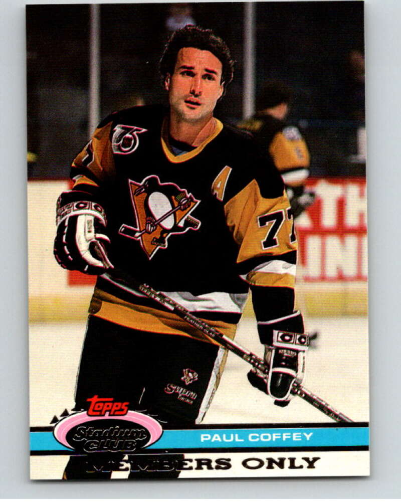 1991-92 Topps Stadium Club Members Only #40 Paul Coffey   V66676 Image 1