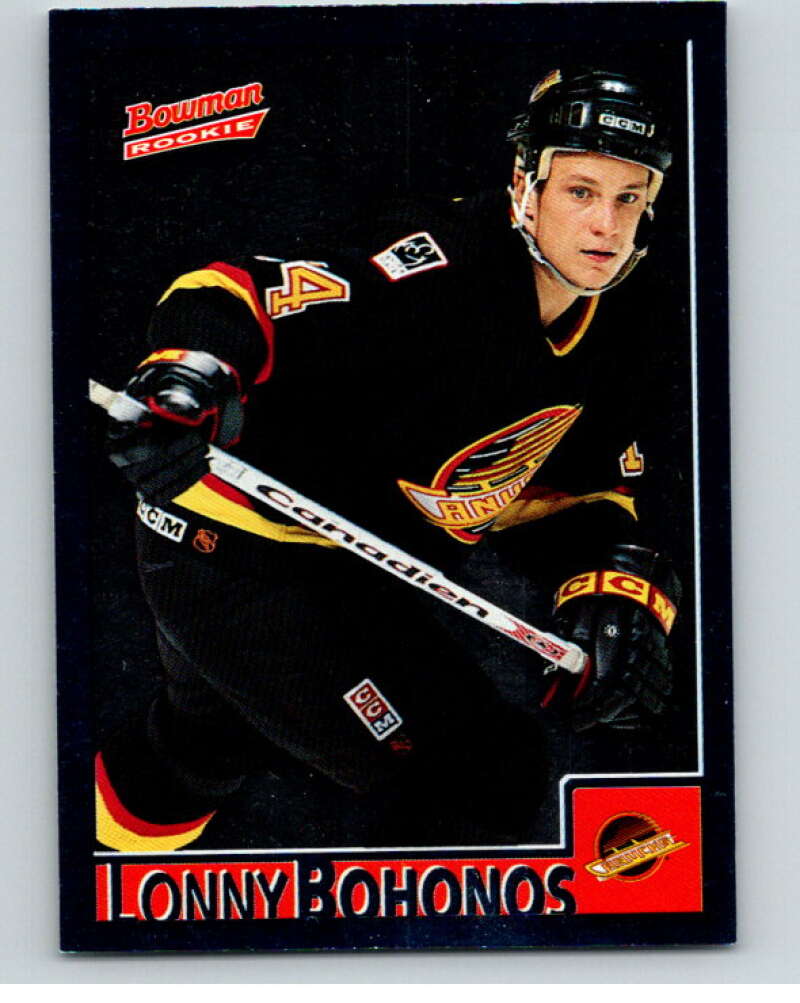 1995-96 Bowman All-Foil #93 Lonny Bohonos  Vancouver Canucks  V66686 Image 1