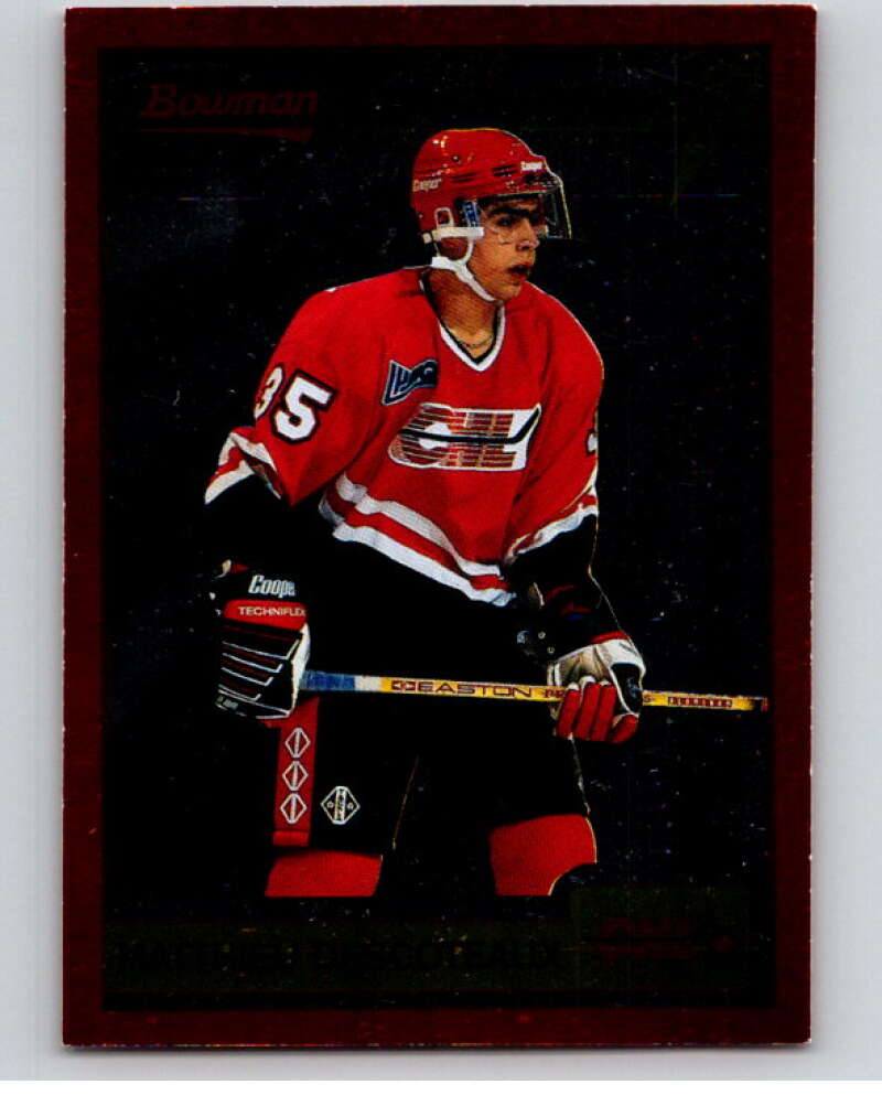 1995-96 Bowman Draft Prospects #P9 Matthieu Descoteaux   V66688 Image 1