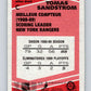 1989-90 O-Pee-Chee Box Bottoms #C Tomas Sandstrom Rangers  V66695 Image 2