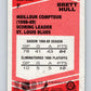 1989-90 O-Pee-Chee Box Bottoms #F Brett Hull  St. Louis Blues  V66699 Image 2