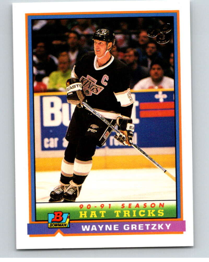 1991-92 Bowman #173 Wayne Gretzky  Los Angeles Kings  V66708 Image 1