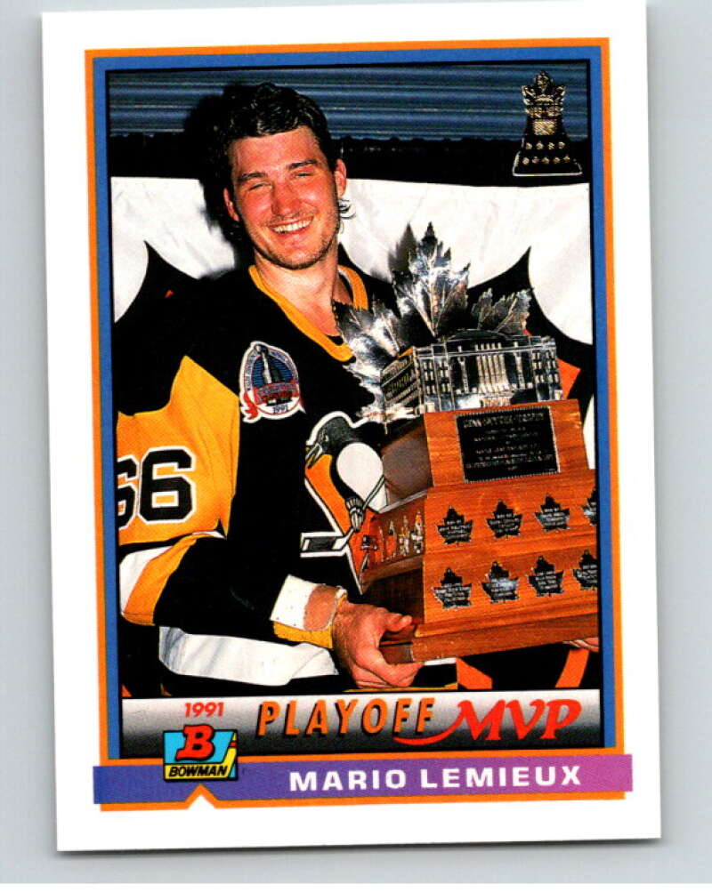 1991-92 Bowman #425 Mario Lemieux   V66710 Image 1