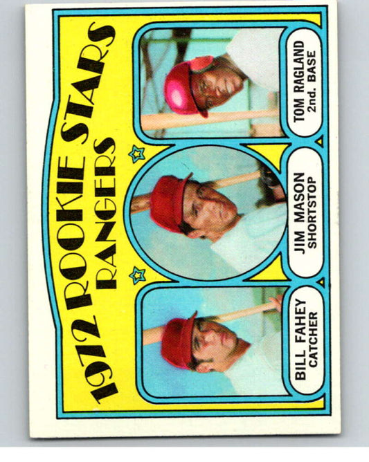 1972 Topps #334 Bill Fahey/Jim Mason/Tom Ragland RC Rookie  V66719 Image 1