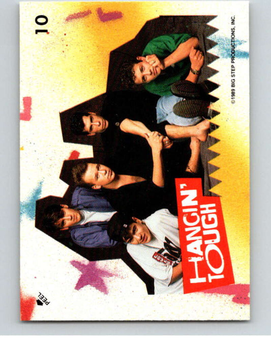 1989 New Kids on the Block Series One Stickers #10 Hangin' Tough  V66749 Image 1