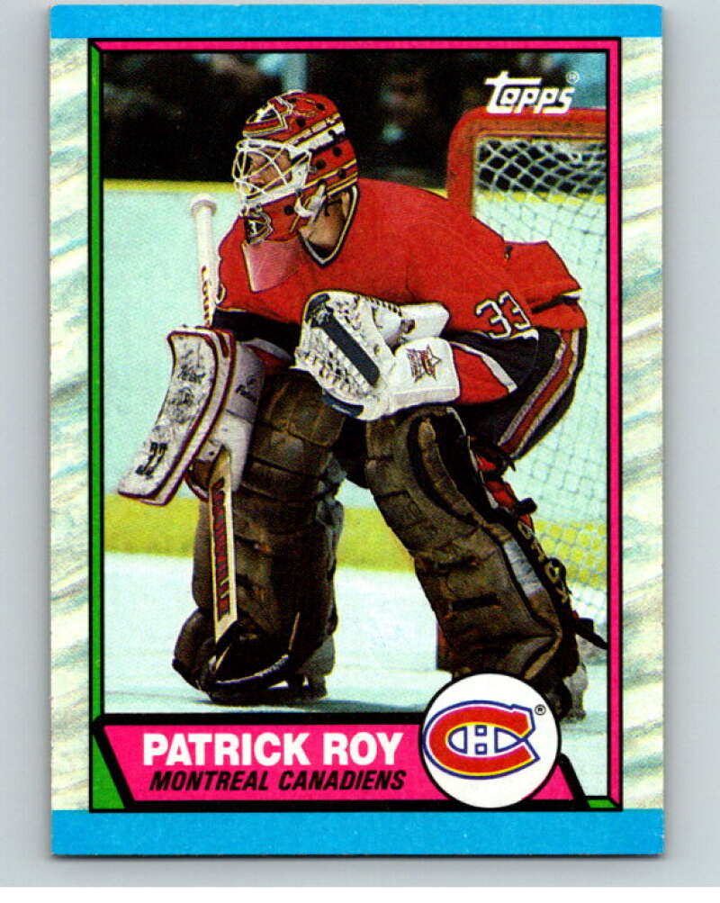 1989-90 Topps #17 Patrick Roy  Montreal Canadiens  V66753 Image 1