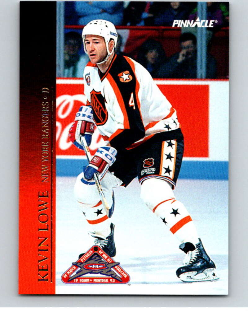 1993-94 Pinnacle All-Stars Canadian #3 Kevin Lowe Rangers  V66784 Image 1