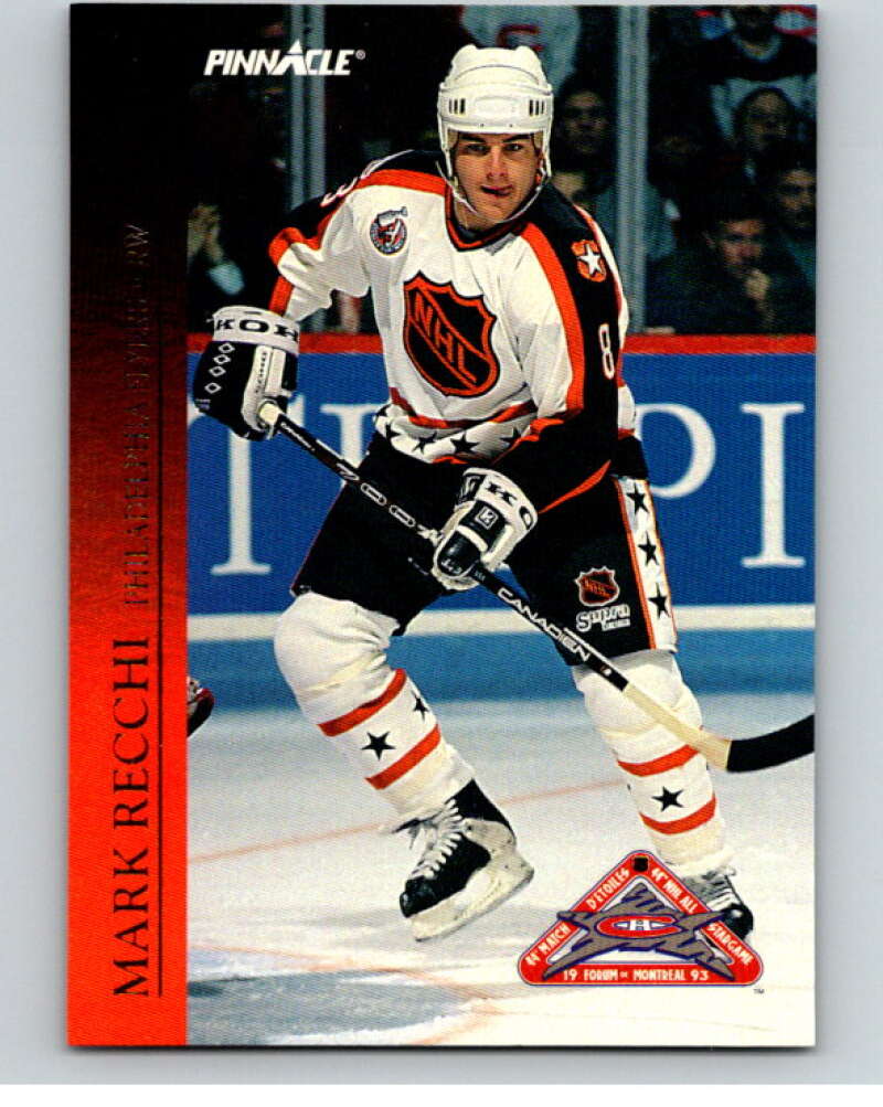 1993-94 Pinnacle All-Stars Canadian #6 Mark Recchi Flyers  V66791 Image 1