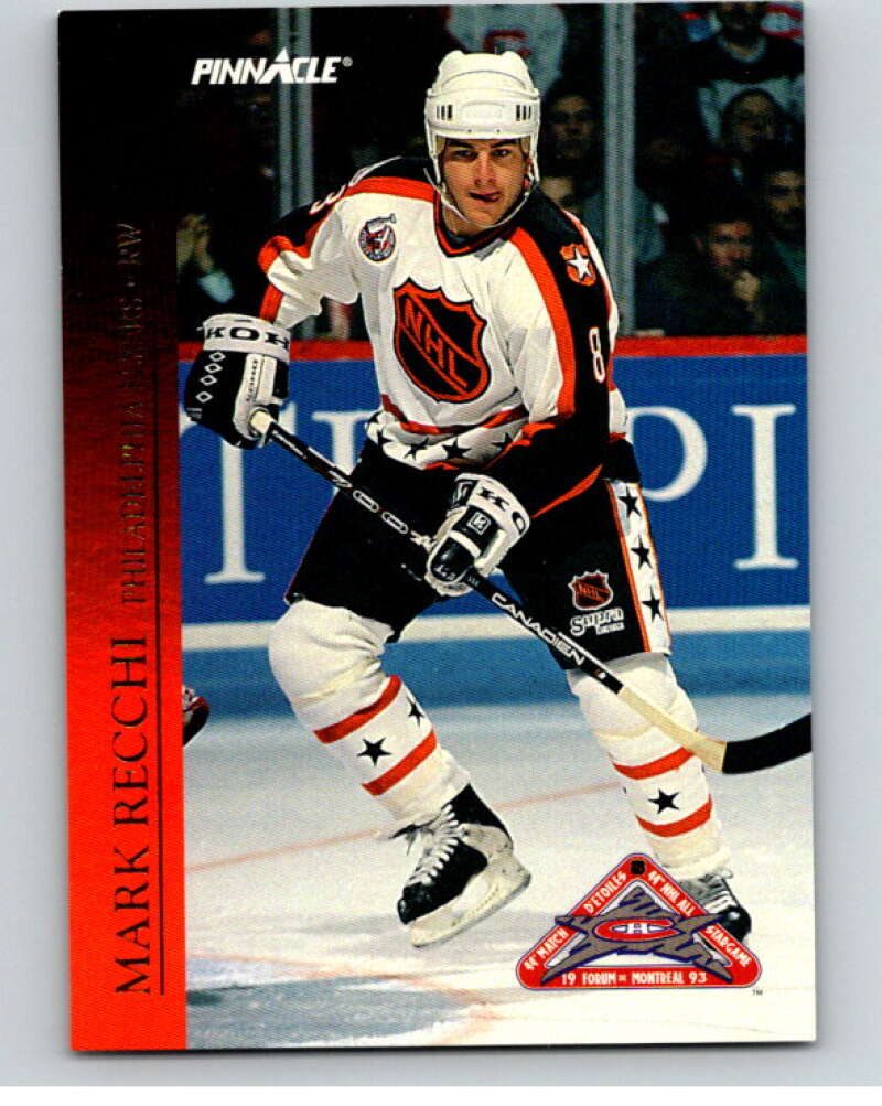 1993-94 Pinnacle All-Stars Canadian #6 Mark Recchi Flyers  V66792 Image 1