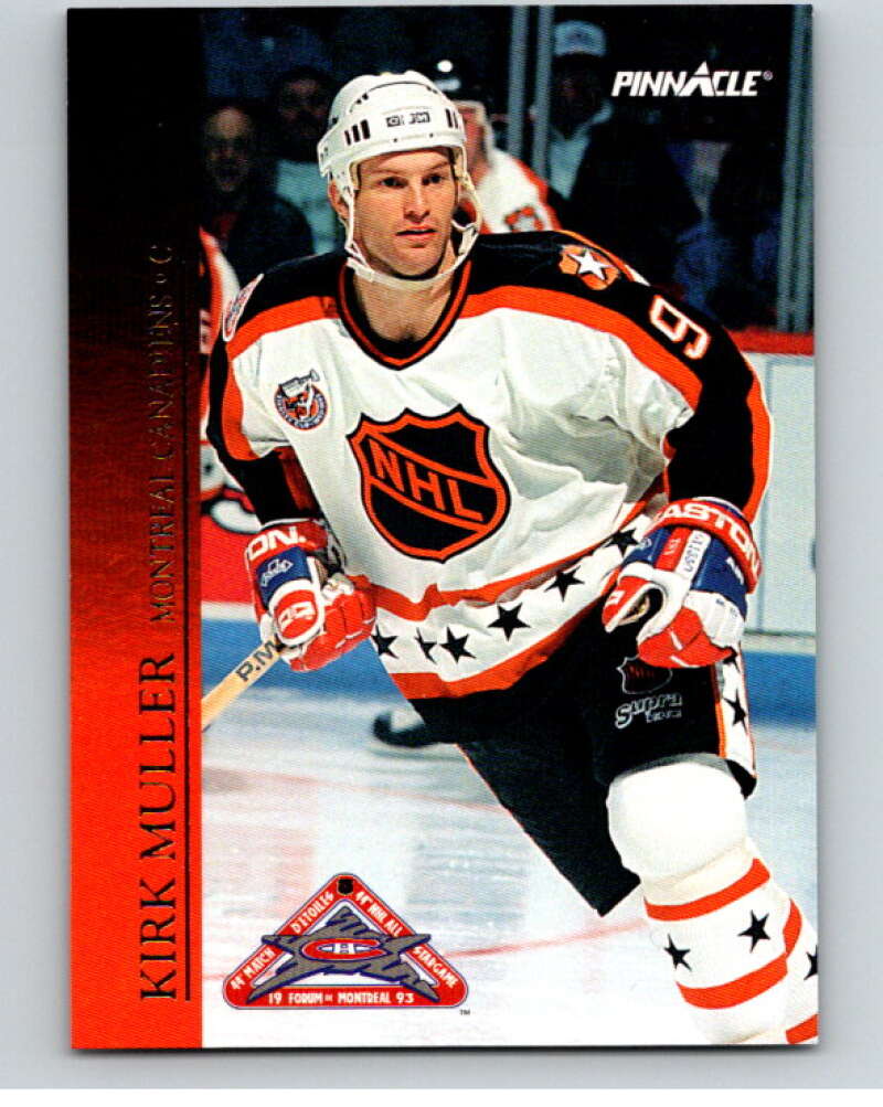 1993-94 Pinnacle All-Stars Canadian #7 Kirk Muller  Montreal Canadiens  V66794 Image 1