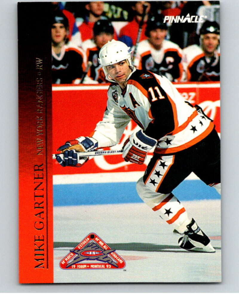 1993-94 Pinnacle All-Stars Canadian #8 Mike Gartner   V66795 Image 1