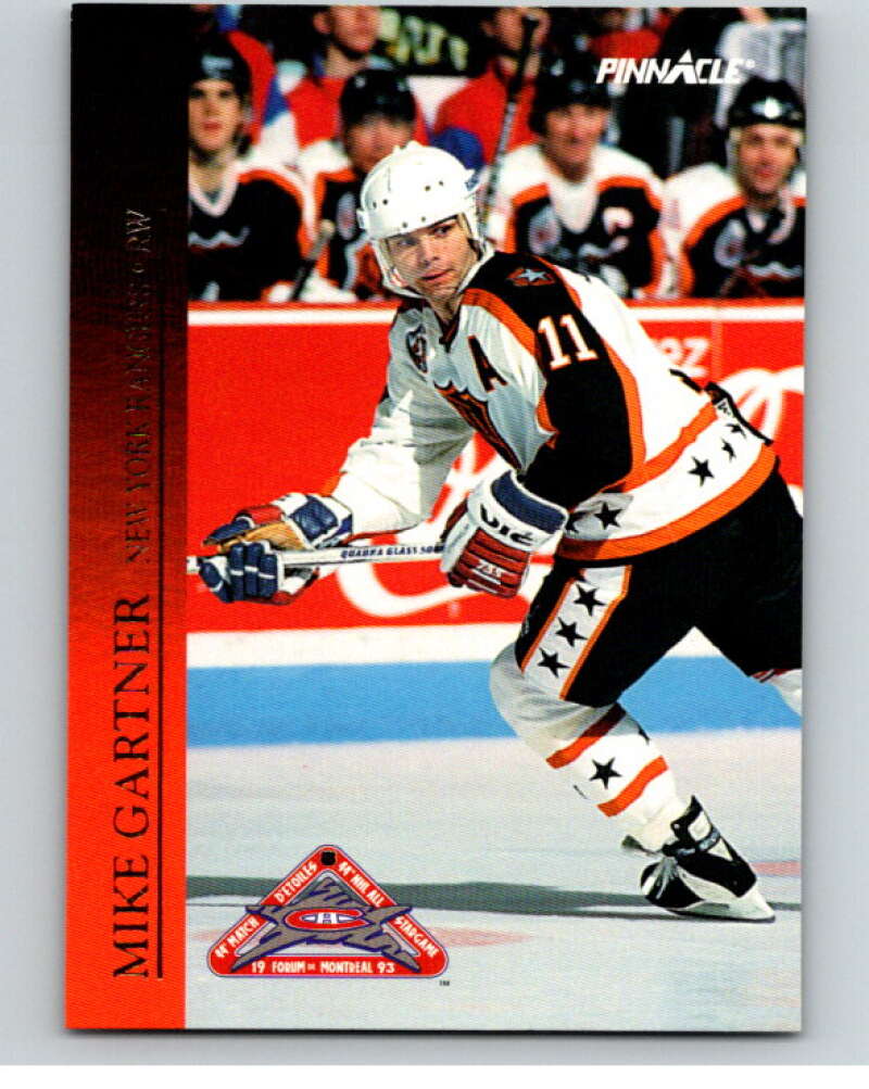 1993-94 Pinnacle All-Stars Canadian #8 Mike Gartner   V66796 Image 1
