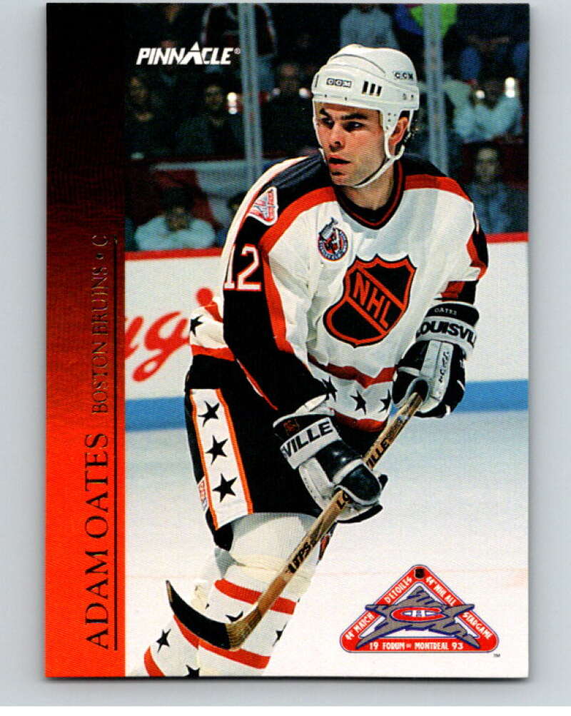 1993-94 Pinnacle All-Stars Canadian #9 Adam Oates  Boston Bruins  V66798 Image 1