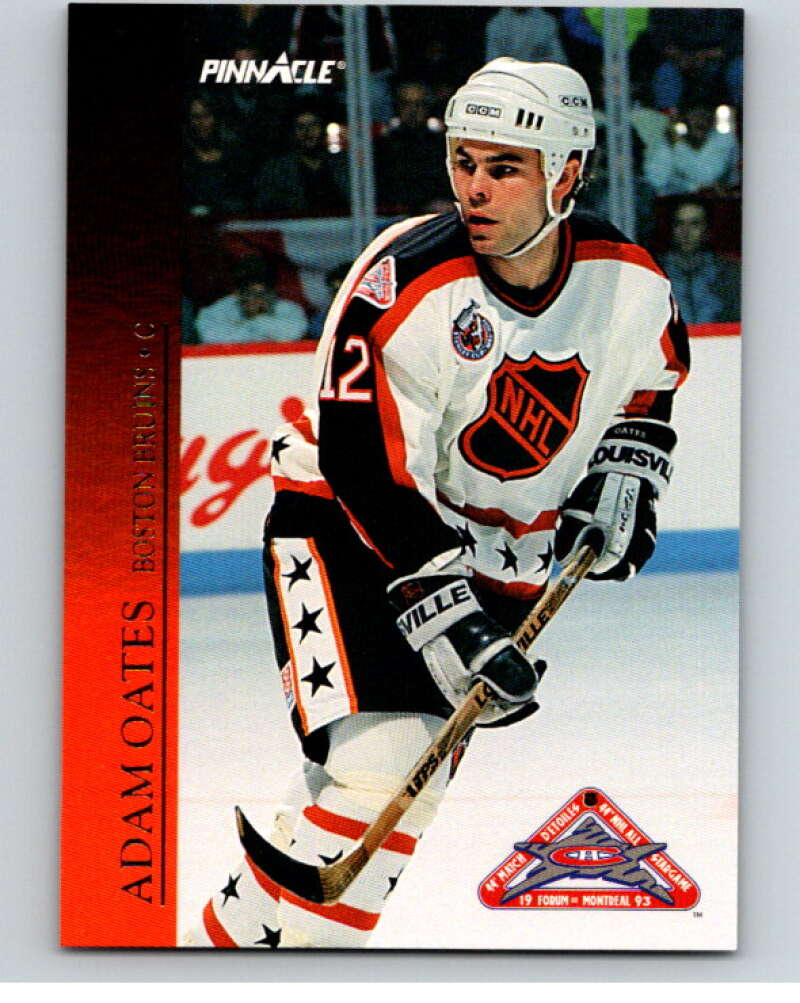 1993-94 Pinnacle All-Stars Canadian #9 Adam Oates  Boston Bruins  V66799 Image 1