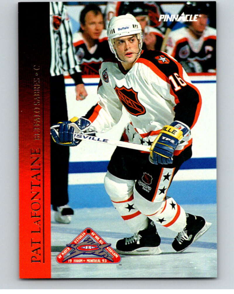 1993-94 Pinnacle All-Stars Canadian #11 Pat LaFontaine  Buffalo Sabres  V66803 Image 1