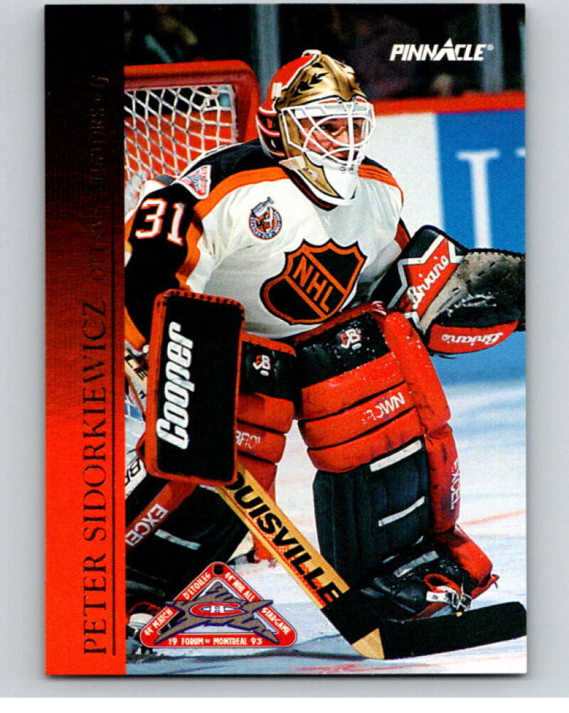 1993-94 Pinnacle All-Stars Canadian #17 Peter Sidorkiewicz   V66812 Image 1