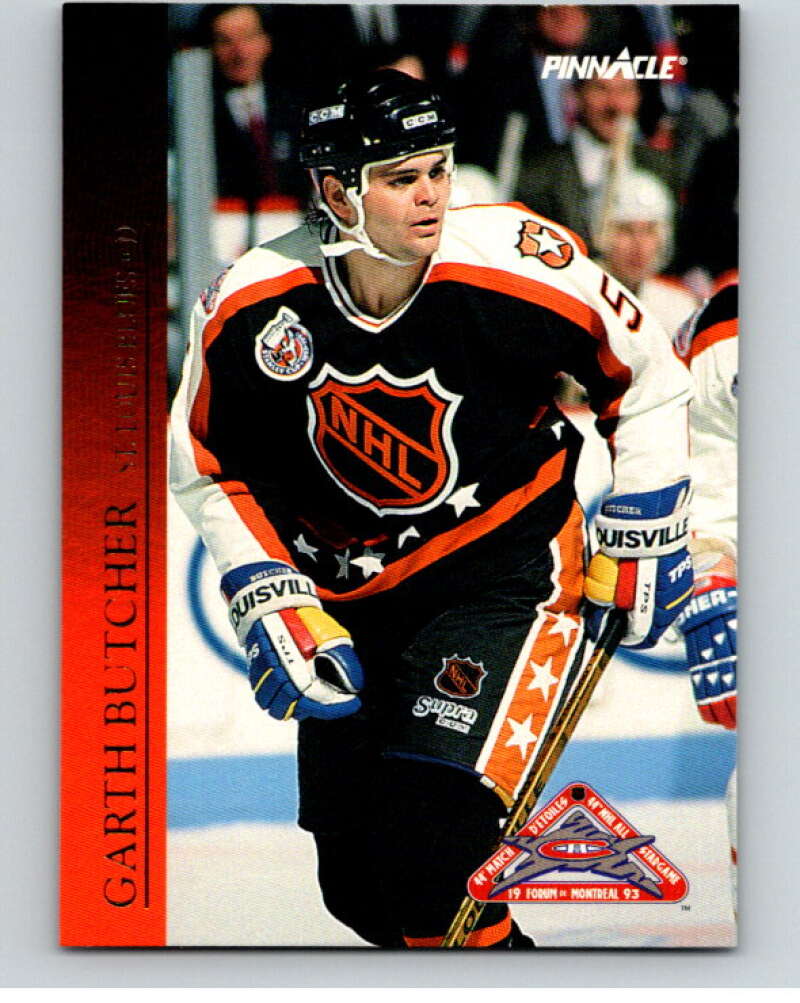 1993-94 Pinnacle All-Stars Canadian #24 Garth Butcher   V66824 Image 1
