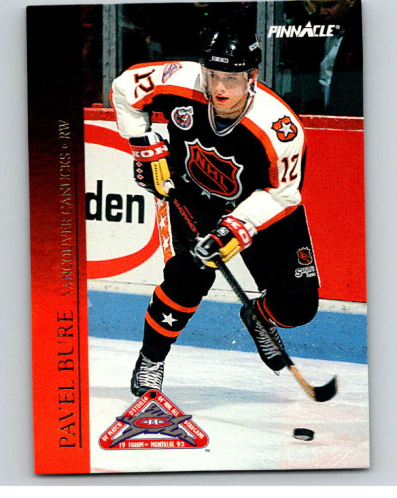 1993-94 Pinnacle All-Stars Canadian #31 Pavel Bure Canucks  V66835 Image 1