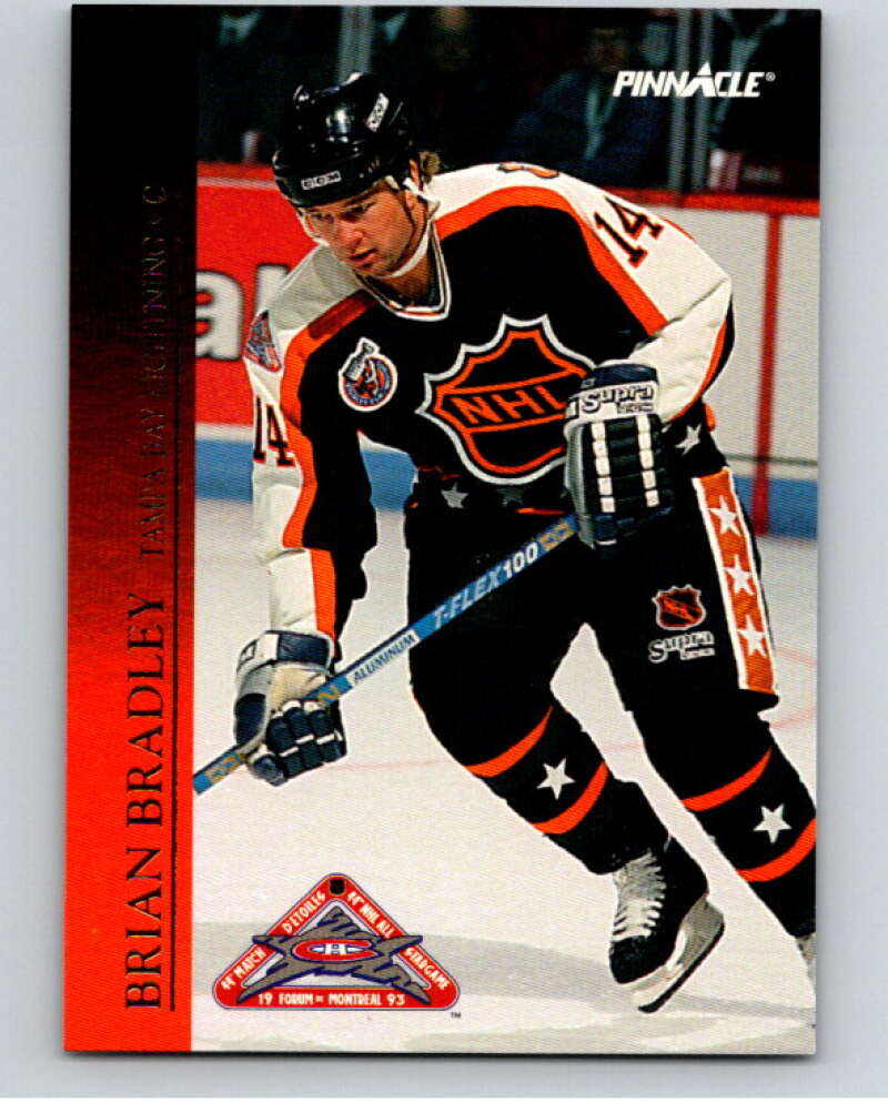 1993-94 Pinnacle All-Stars Canadian #33 Brian Bradley Lightning  V66837 Image 1
