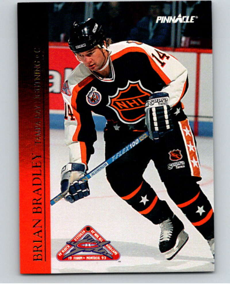 1993-94 Pinnacle All-Stars Canadian #33 Brian Bradley Lightning  V66838 Image 1