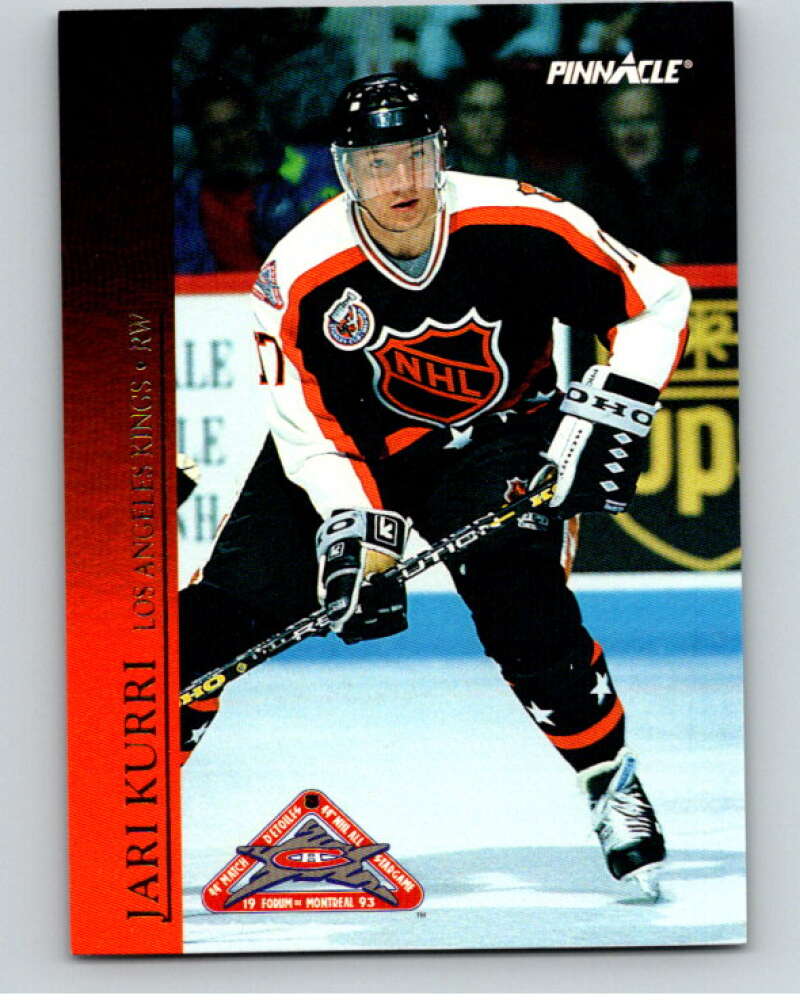 1993-94 Pinnacle All-Stars Canadian #35 Jari Kurri  Los Angeles Kings  V66843 Image 1