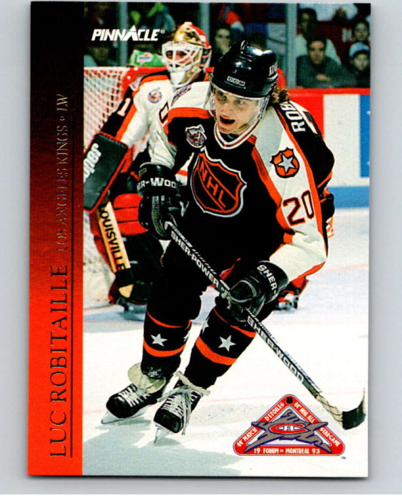 1993-94 Pinnacle All-Stars Canadian #37 Luc Robitaille Kings  V66847 Image 1