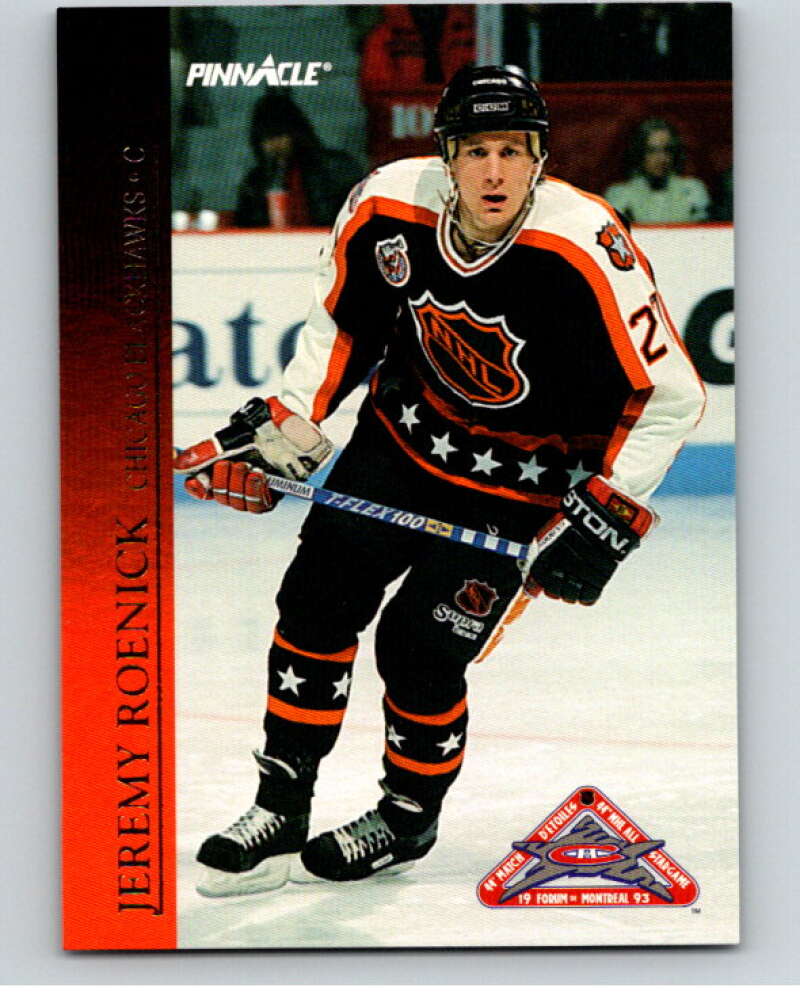 1993-94 Pinnacle All-Stars Canadian #39 Jeremy Roenick Blackhawks  V66850 Image 1
