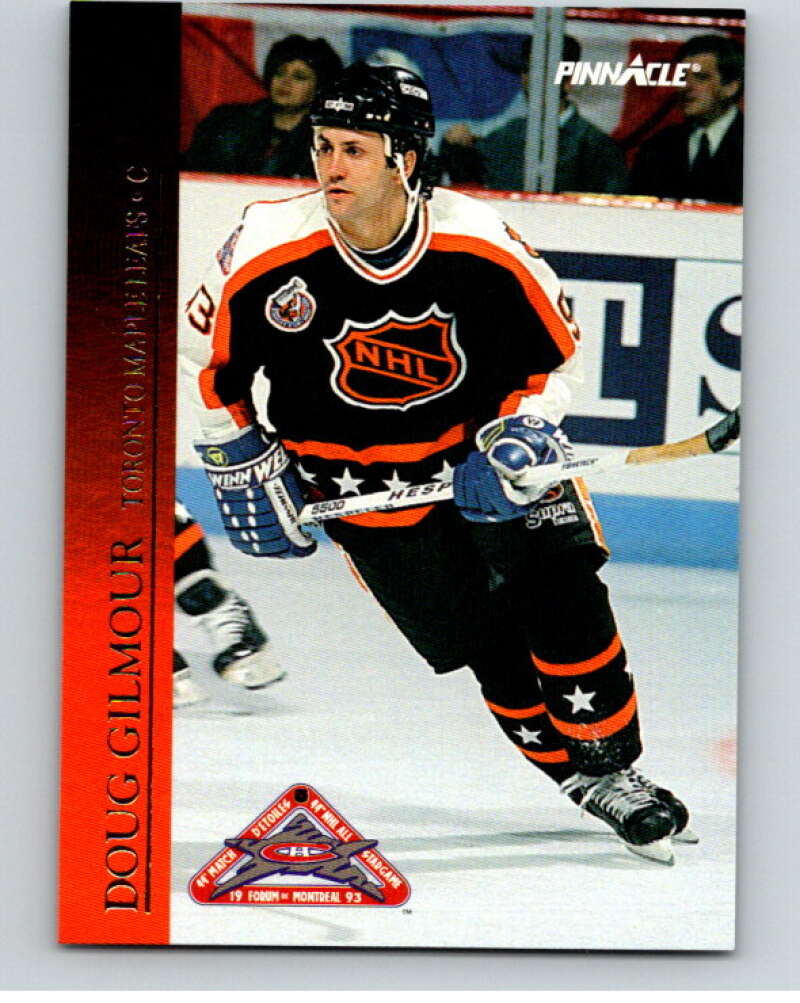 1993-94 Pinnacle All-Stars Canadian #44 Doug Gilmour Leafs  V66862 Image 1