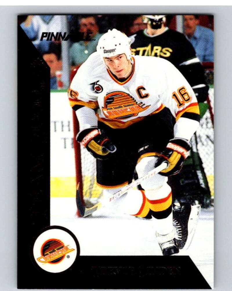 1992-93 Pinnacle Team 2000 French #24 Trevor Linden Canucks  V66871 Image 1