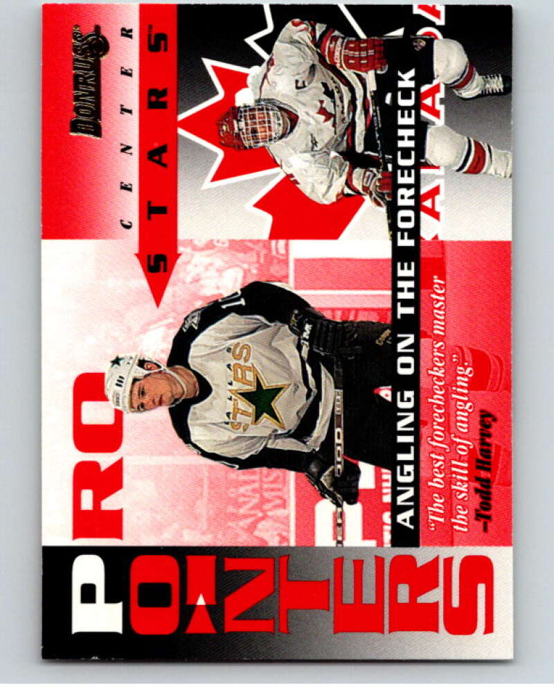 1995-96 Donruss Pro Pointers #20 Todd Harvey  Dallas Stars  V66877 Image 1