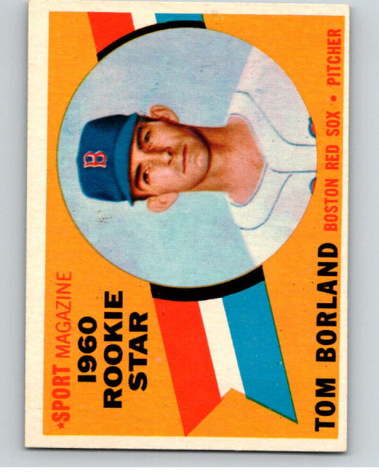1960 Topps #117 Tom Borland RS  Boston Red Sox  V66892 Image 1