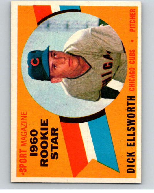 1960 Topps #125 Dick Ellsworth RS  RC Rookie Chicago Cubs  V66894 Image 1