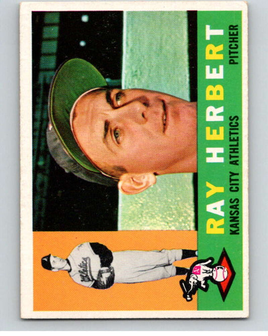 1960 Topps #252 Ray Herbert  Kansas City Athletics  V66905 Image 1