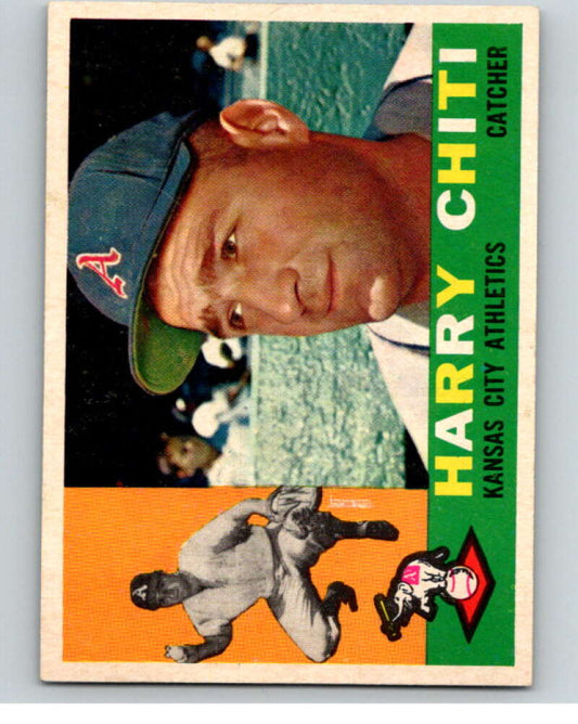 1960 Topps #339 Harry Chiti  Kansas City Athletics  V66907 Image 1