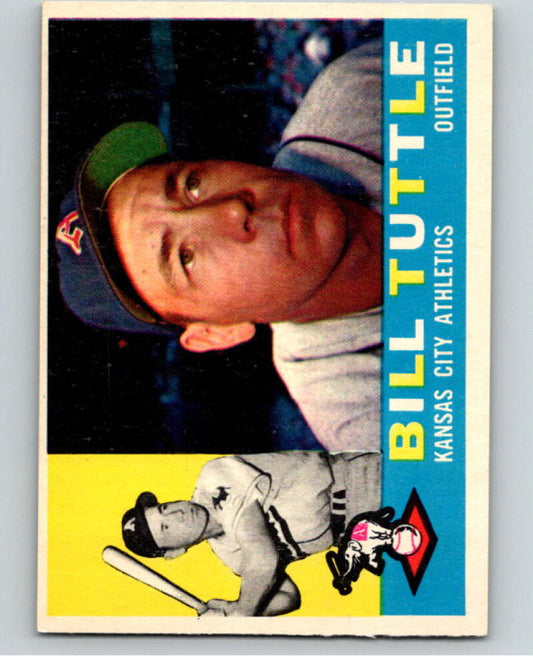 1960 Topps #367 Bill Tuttle  Kansas City Athletics  V66909 Image 1