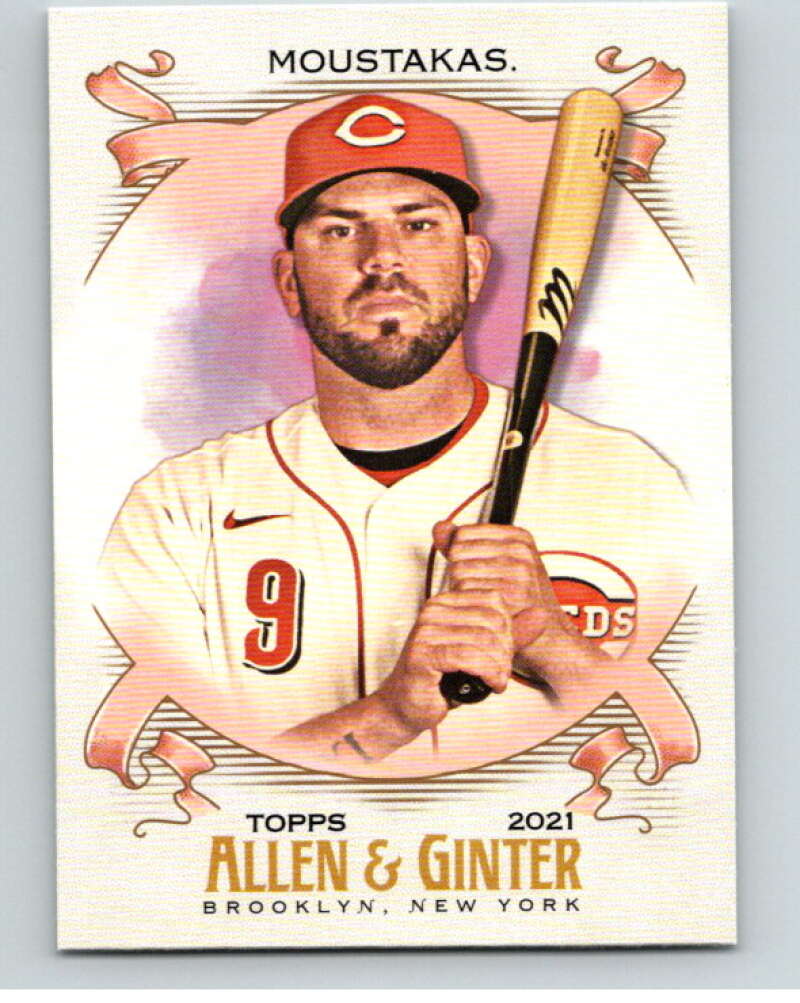 2021 Allen and Ginter #37 Mike Moustakas  Cincinnati Reds  V66921 Image 1