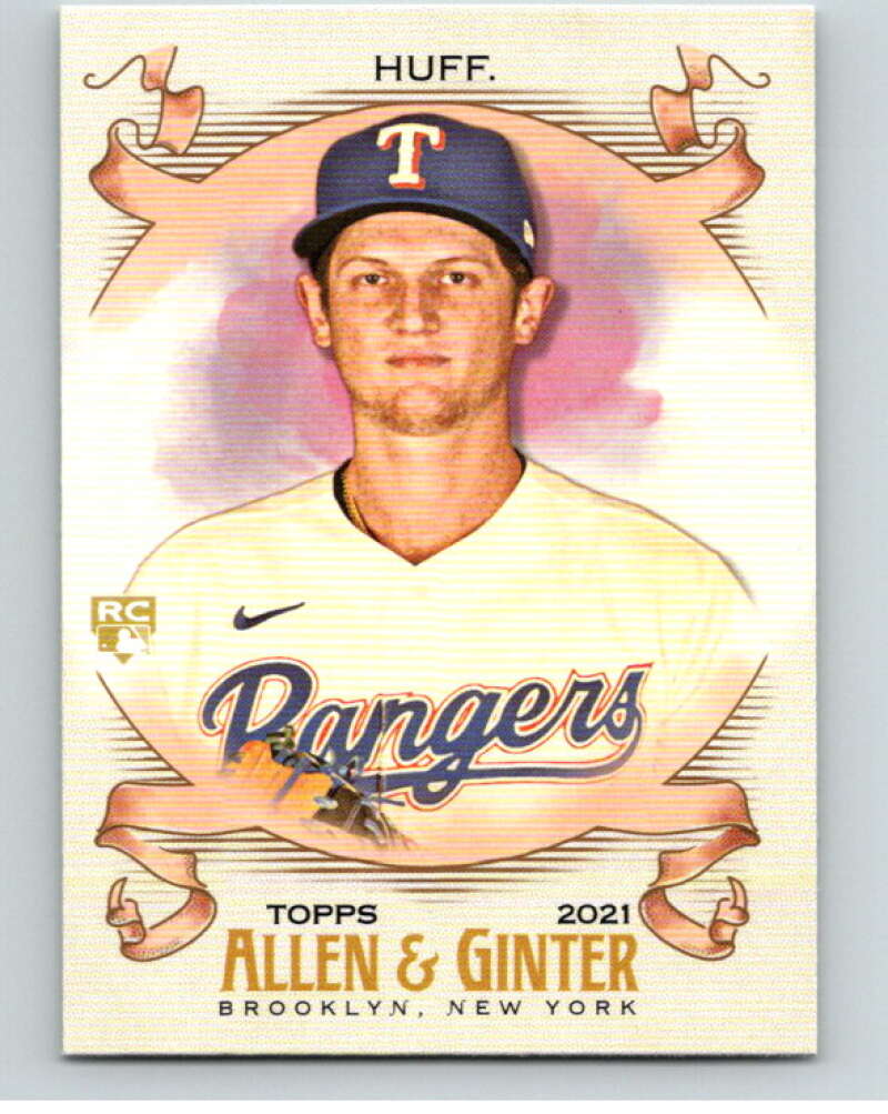 2021 Allen and Ginter #71 Sam Huff  RC Rookie Texas Rangers  V66924 Image 1
