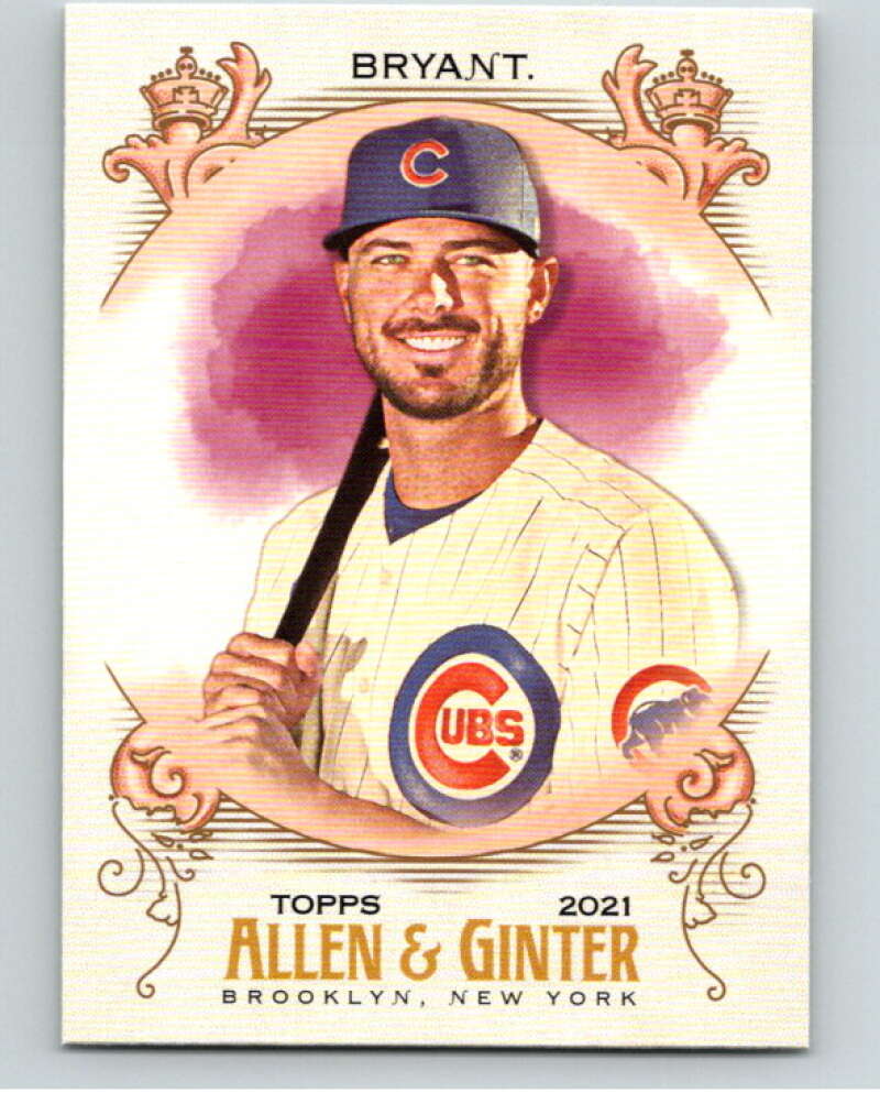 2021 Allen and Ginter #122 Kris Bryant  Chicago Cubs  V66927 Image 1