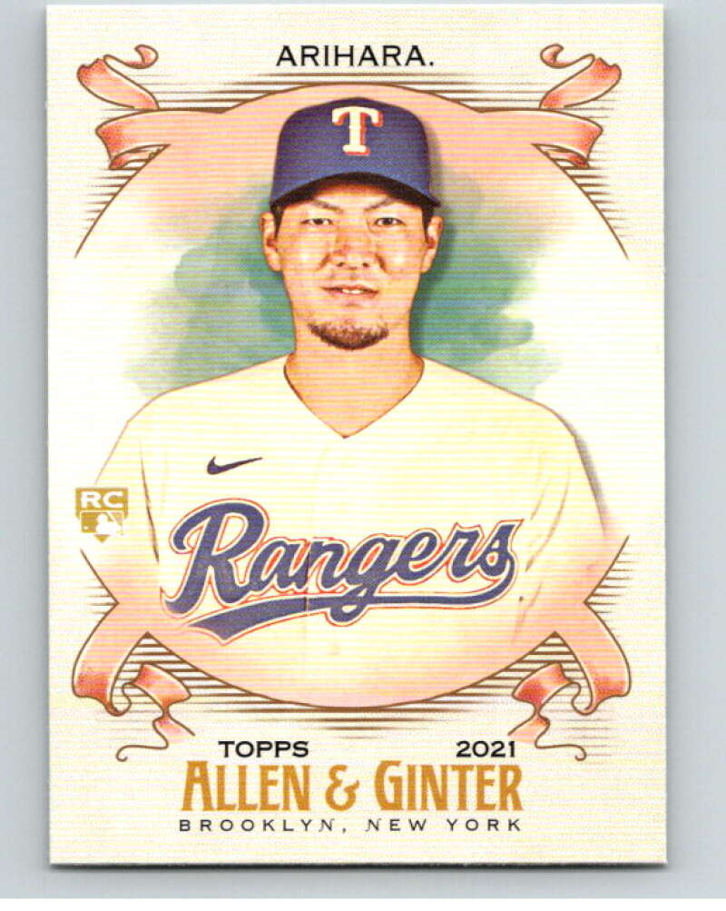 2021 Allen and Ginter #202 Kohei Arihara  Texas Rangers  V66935 Image 1