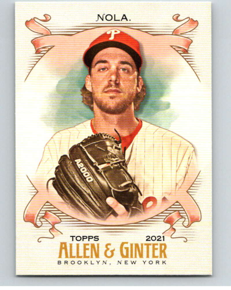 2021 Allen and Ginter #215 Aaron Nola  Philadelphia Phillies  V66938 Image 1