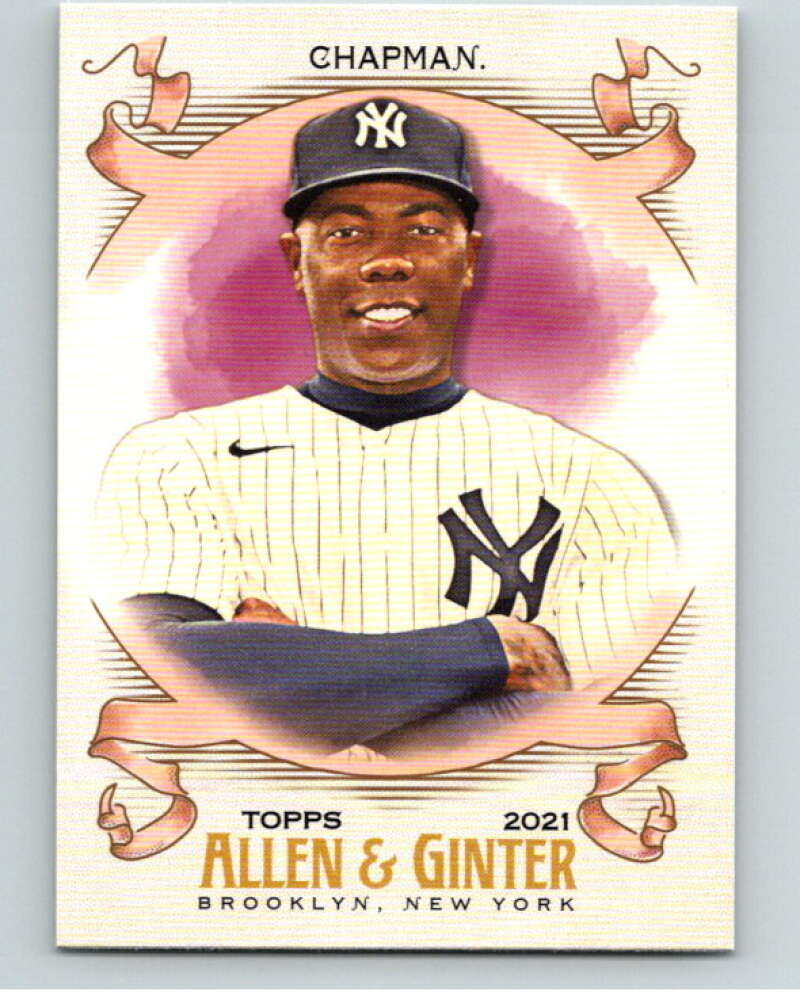 2021 Allen and Ginter #305 Aroldis Chapman  SP New York Yankees  V66948 Image 1