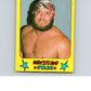 1986 Monty Gum Wrestling Stars #30 Buzz Sawyer   V66983 Image 1