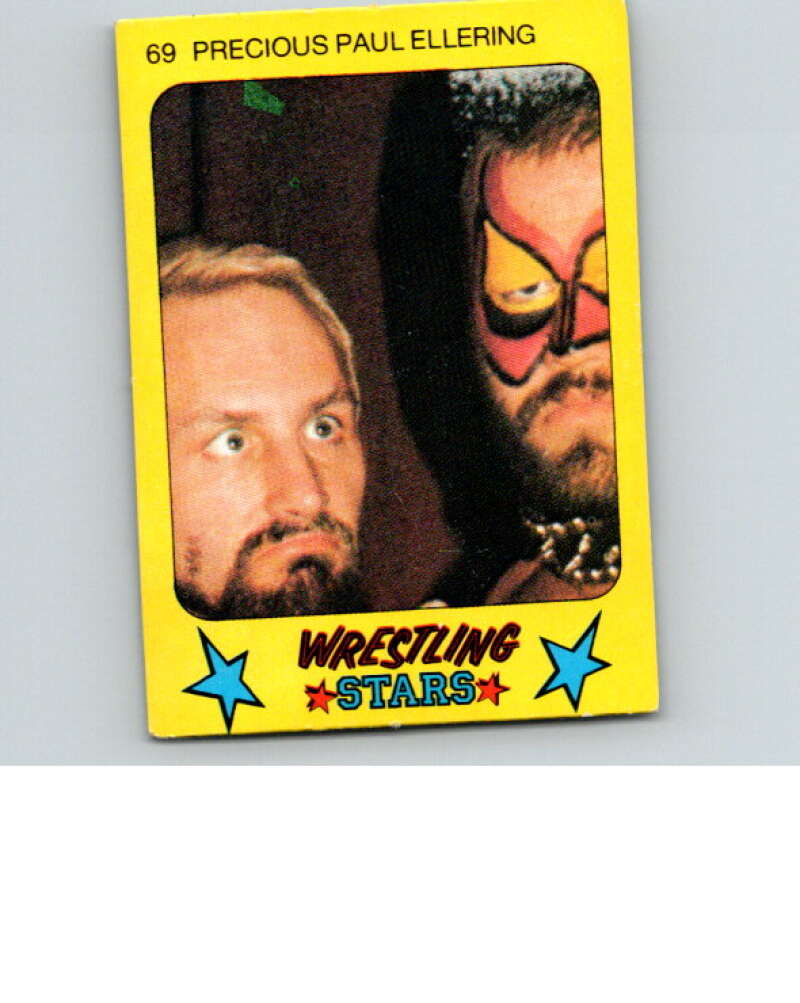 1986 Monty Gum Wrestling Stars #69 Precious Paul Ellering   V67033 Image 1