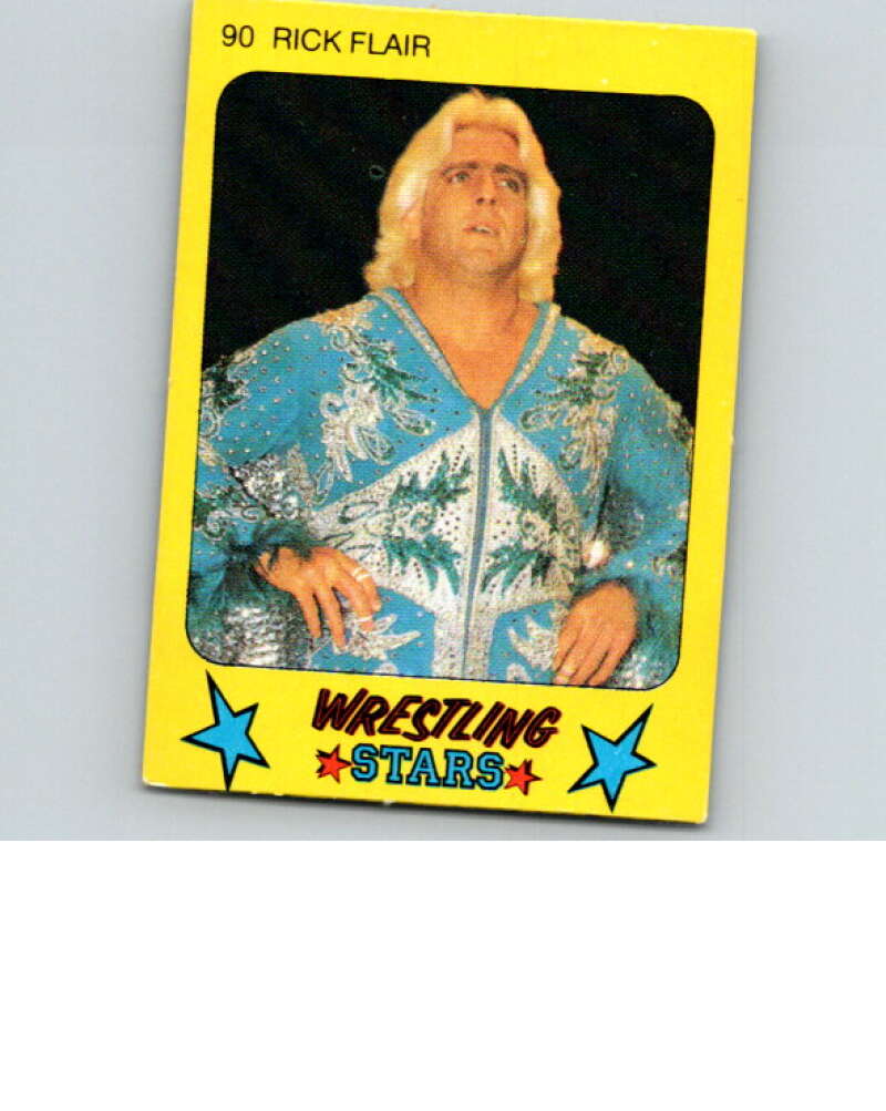 1986 Monty Gum Wrestling Stars #90 Ric Flair   V67050 Image 1