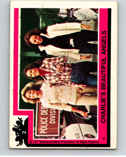 1977 Topps Charlie's Angels #2 Charlie's Beautiful Angels   V67064 Image 1