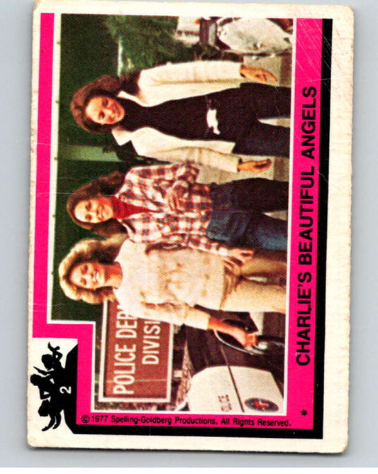 1977 Topps Charlie's Angels #2 Charlie's Beautiful Angels   V67065 Image 1