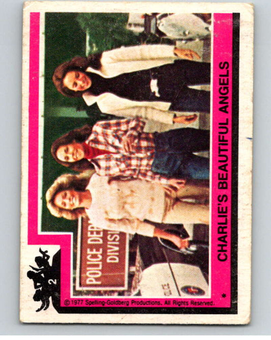 1977 Topps Charlie's Angels #2 Charlie's Beautiful Angels   V67066 Image 1
