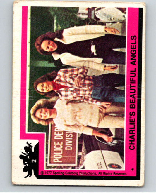 1977 Topps Charlie's Angels #2 Charlie's Beautiful Angels   V67067 Image 1